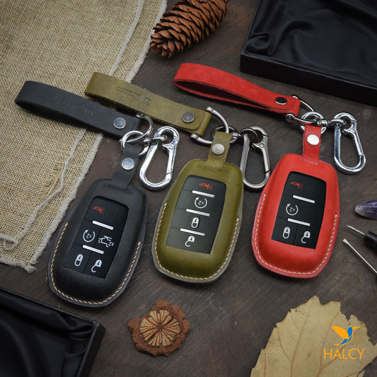 Bao da chìa khoá ô tô cho RAM TRX Limited, Longhorn, 1500, 2500, 3500, 4500, 5500 (2019- 2022)