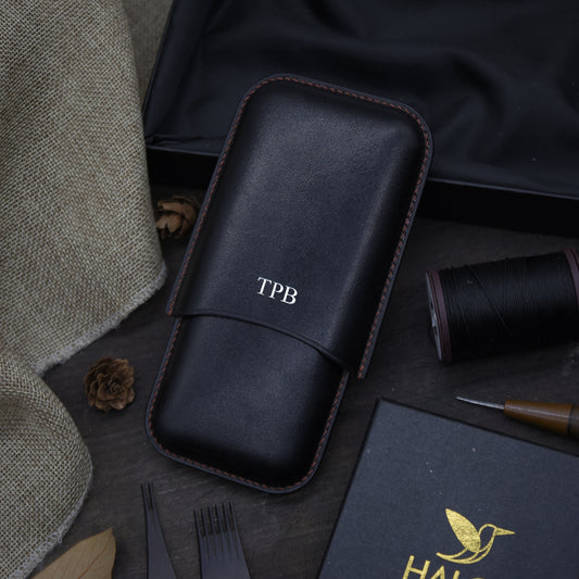 Bao da xì gà  Full grain leather