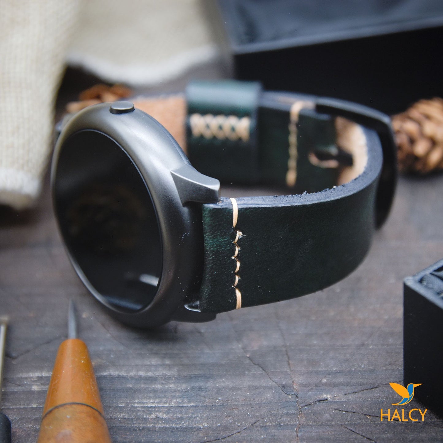 Dây đồng hồ Samsung, Garmin da Ý - Chốt tháo lắp nhanh - Lựa chọn màu khóa