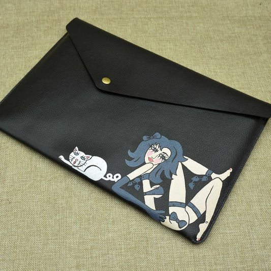 MACBOOK CASE - DA DẬP VÂN ALRAN - VẼ HOẠ TIẾT
