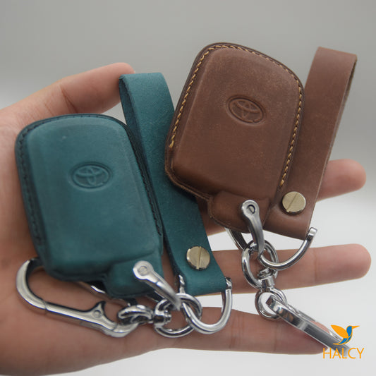 Bao da chìa khoá TOYOTA - Land Cruiser, Altis, Toyota Camry 2.5Q - Da Pueblo