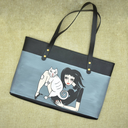 Túi Tote emo girl bag