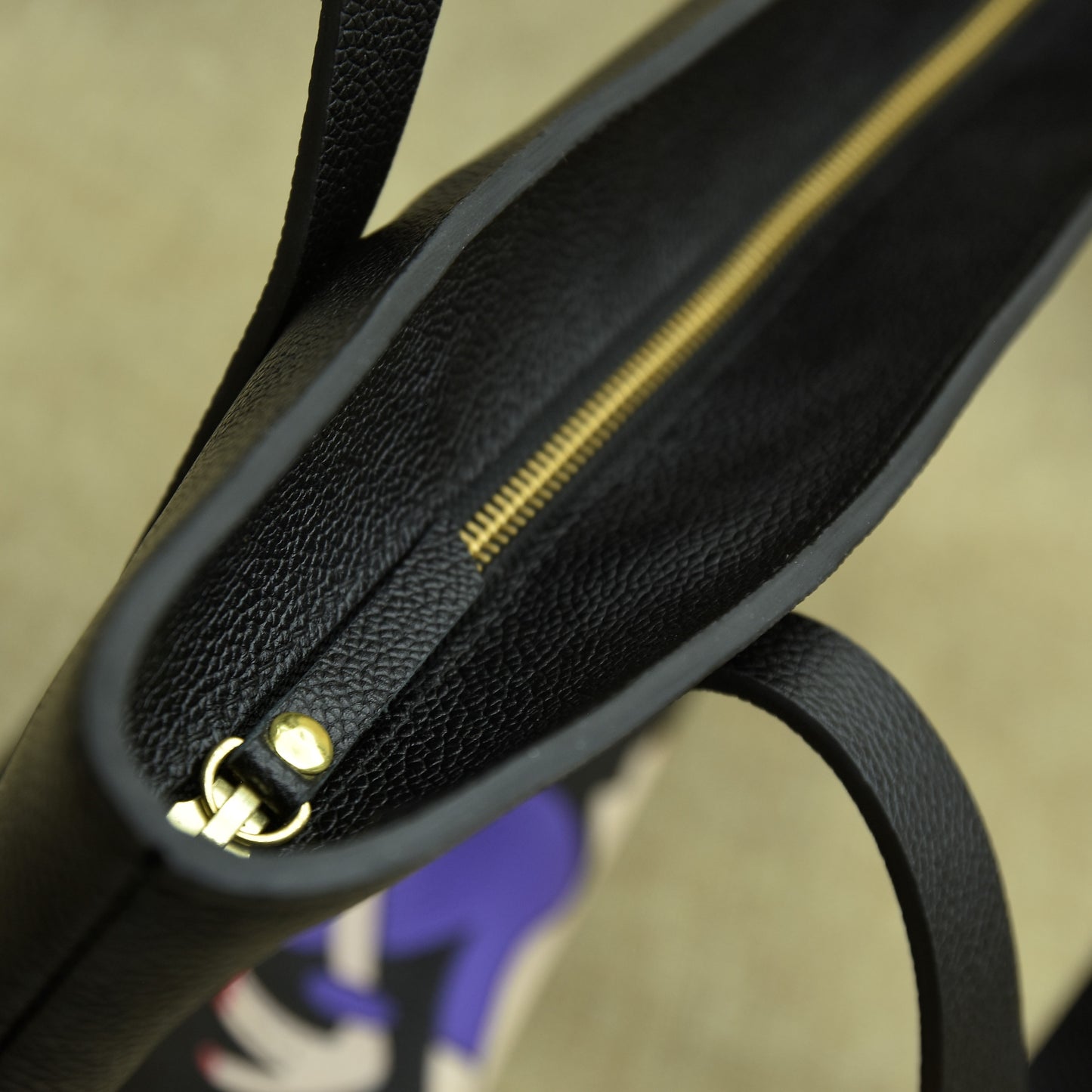 Túi Tote violet girl bag