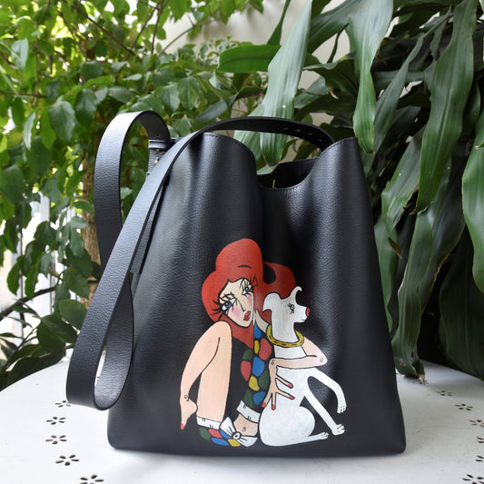 Túi Buckle Red Girl bag