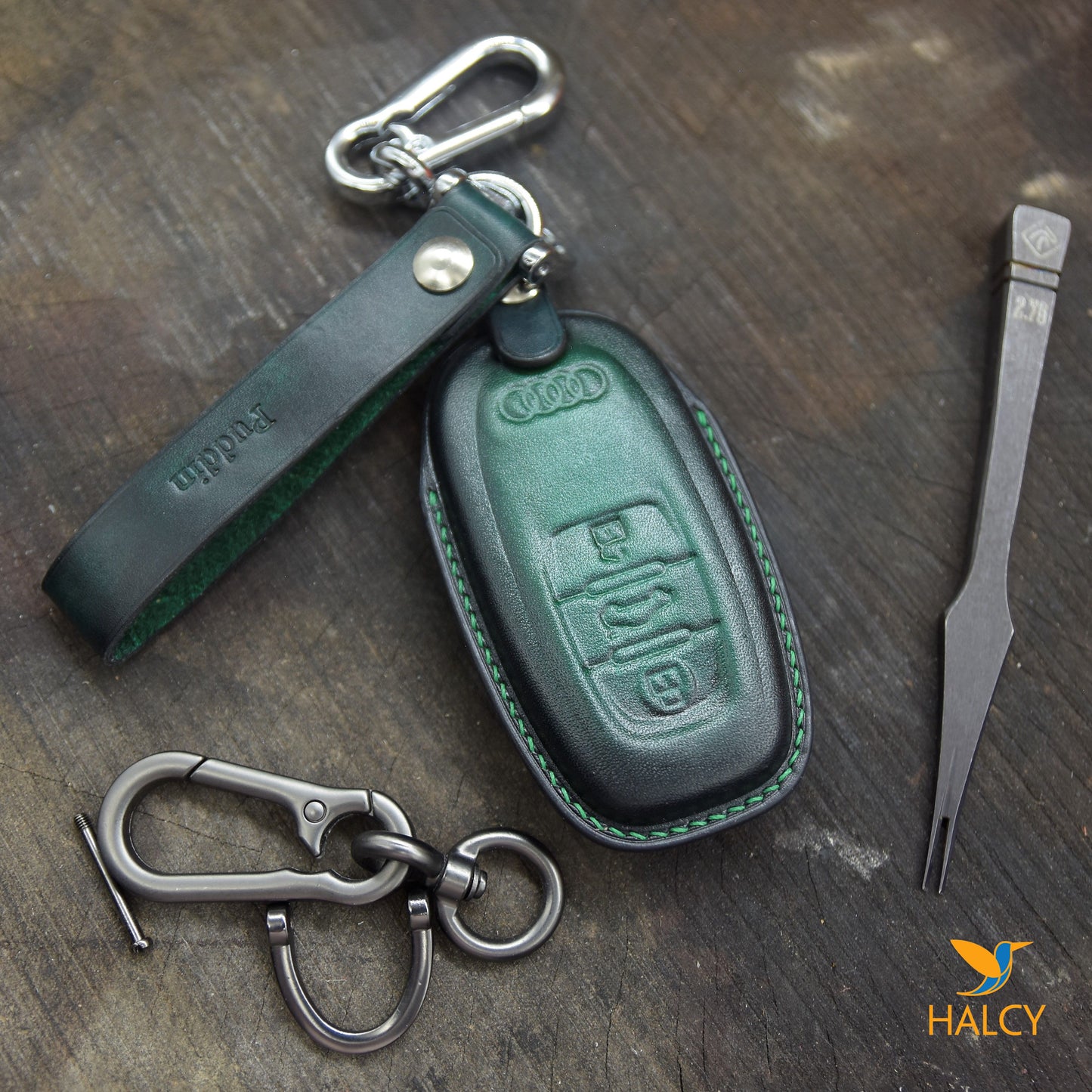 Bao da chìa khoá smartkey Audi TT