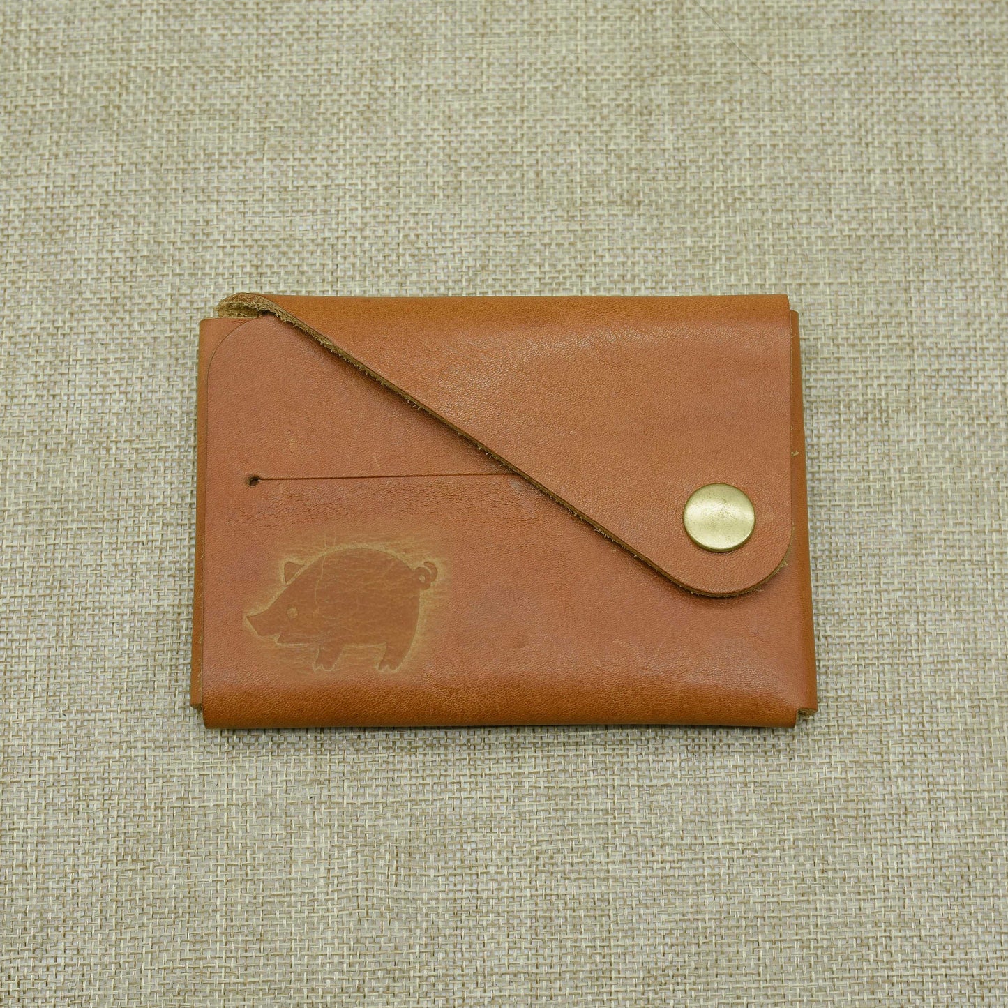 VÍ GẬP HANDMADE MINI - DA VACHETTA