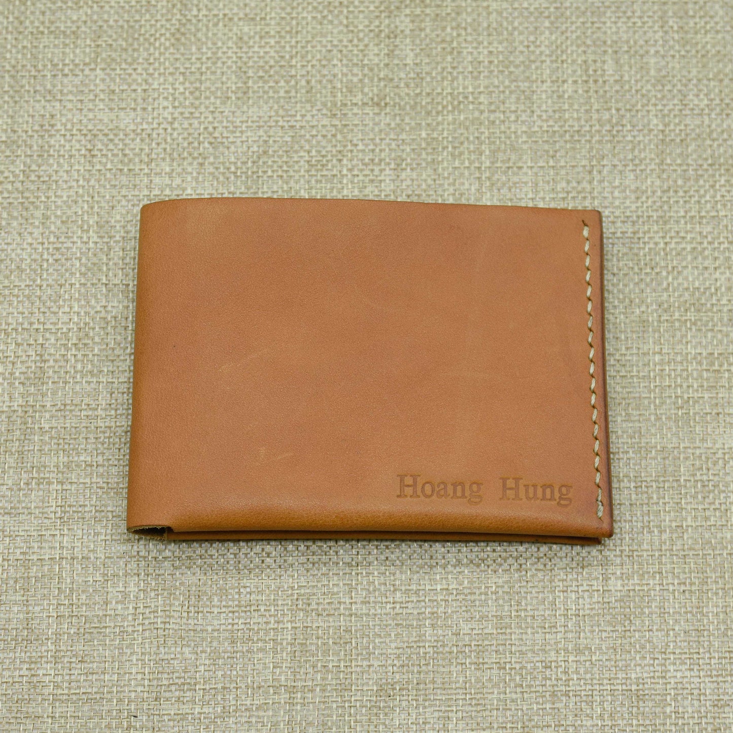 VÍ HANDMADE - DÁNG NGANG - DA VACHETTA