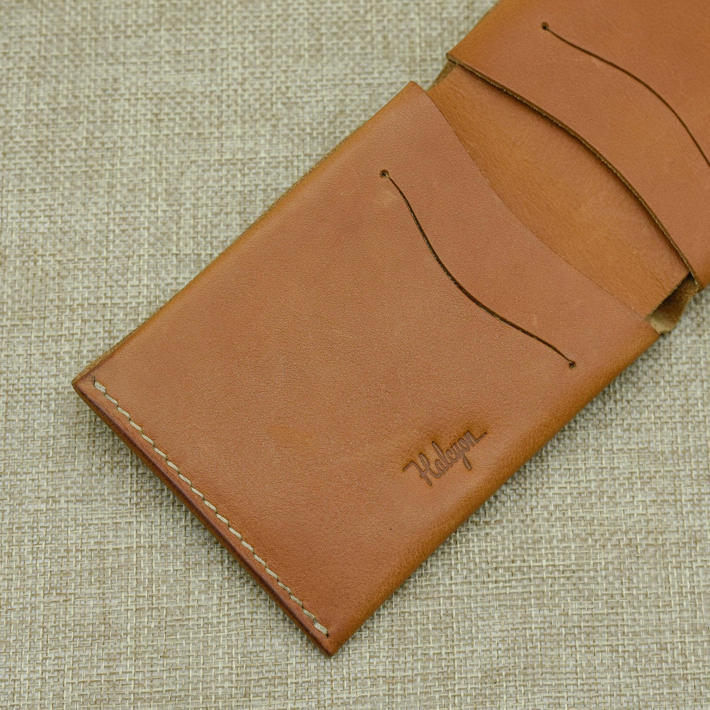 VÍ HANDMADE - DÁNG NGANG - DA VACHETTA
