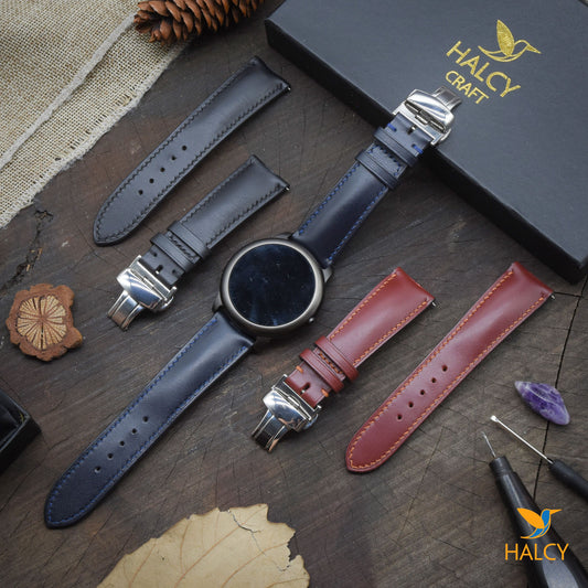 Dây đồng hồ Samsung, Garmin Vache Hunter của Pháp  - Chốt tháo lắp nhanh - Khóa bướm - Lựa chọn màu khóa