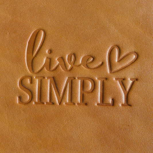 Hình dập nhiệt Live SIMPLY/MP008 - Halcyon VN
