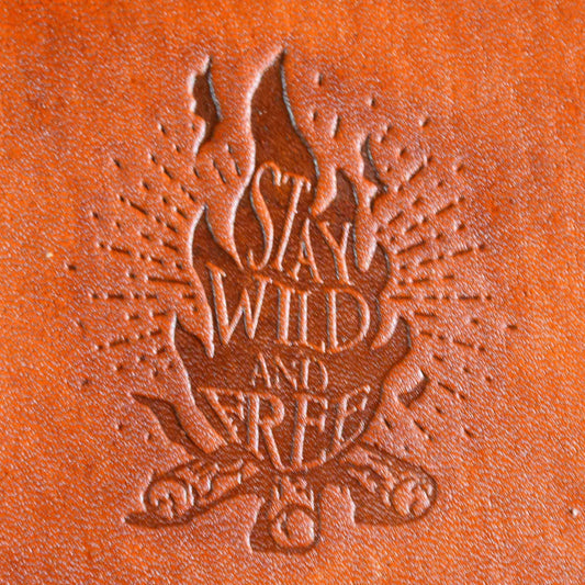 Hình dập nhiệt Stay Wild And Free/MP023 - Halcyon VN