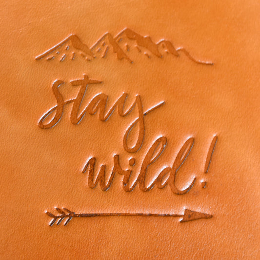 Hình dập nhiệt Stay Wild/MP018 - Halcyon VN
