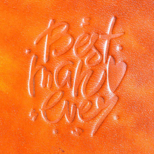 Hình dập nhiệt Best man ever/MP034 - Halcyon VN