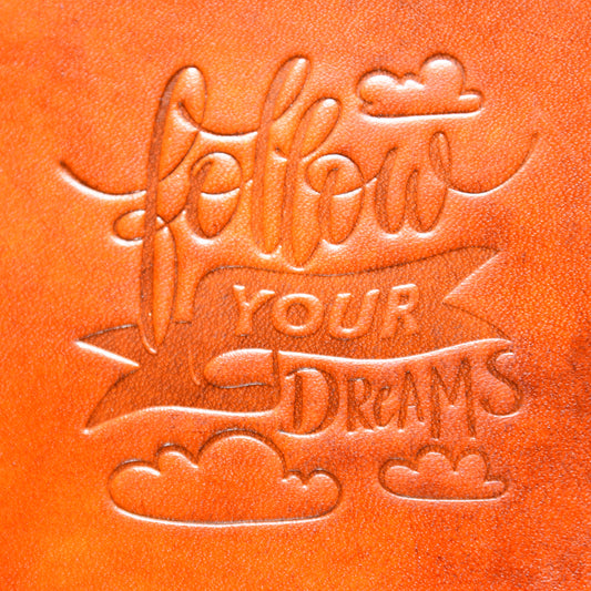 Hình dập nhiệt Follow your Dreams/MP014 - Halcyon VN