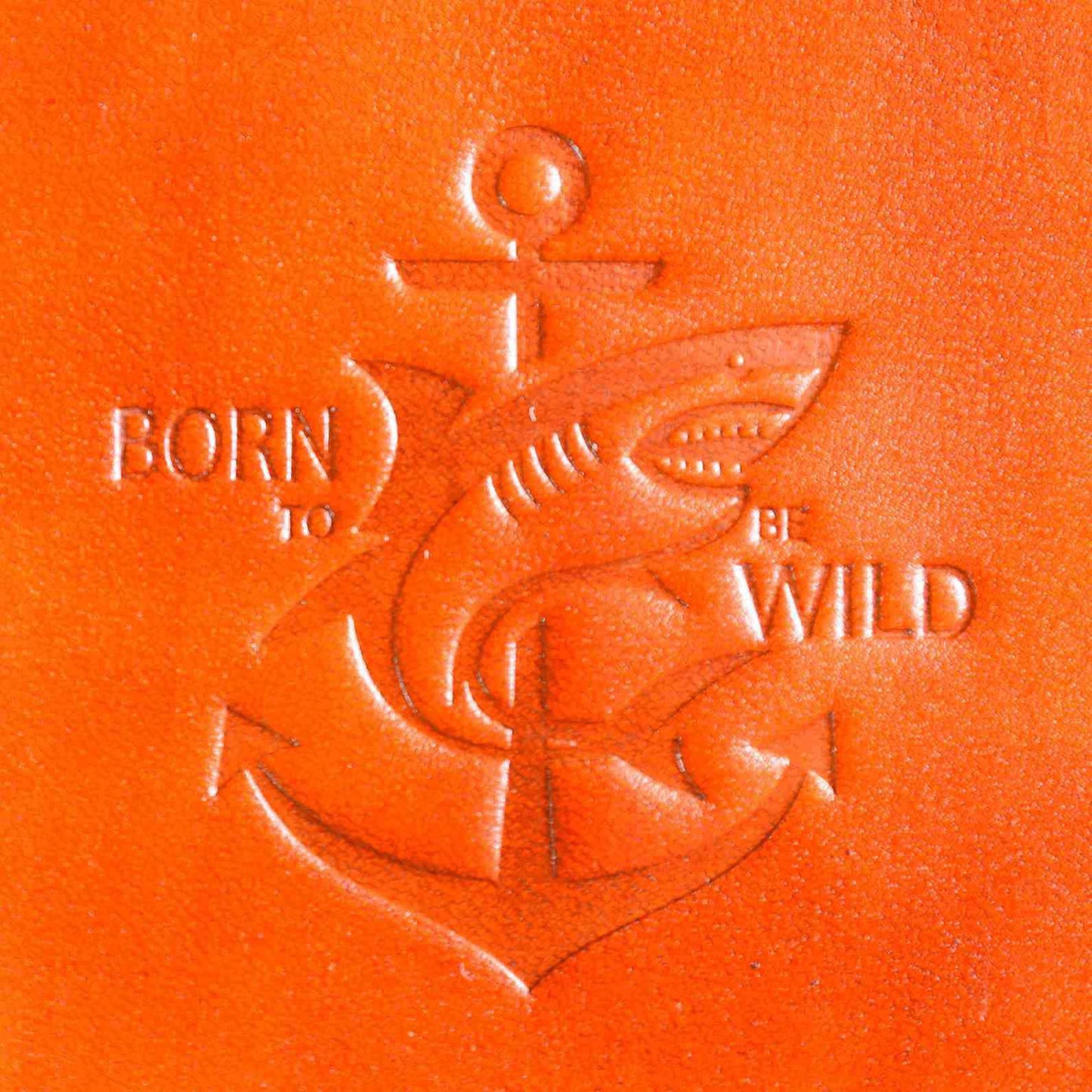 Hình dập nhiệt BORN to be WILD/MP041 - Halcyon VN