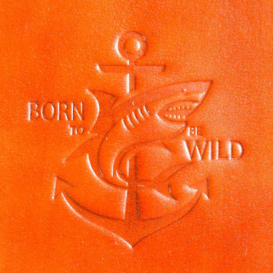 Hình dập nhiệt BORN to be WILD/MP041 - Halcyon VN