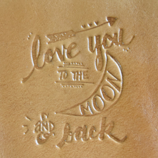 Hình dập nhiệt I Love You to the Moon and Back/MP022 - Halcyon VN
