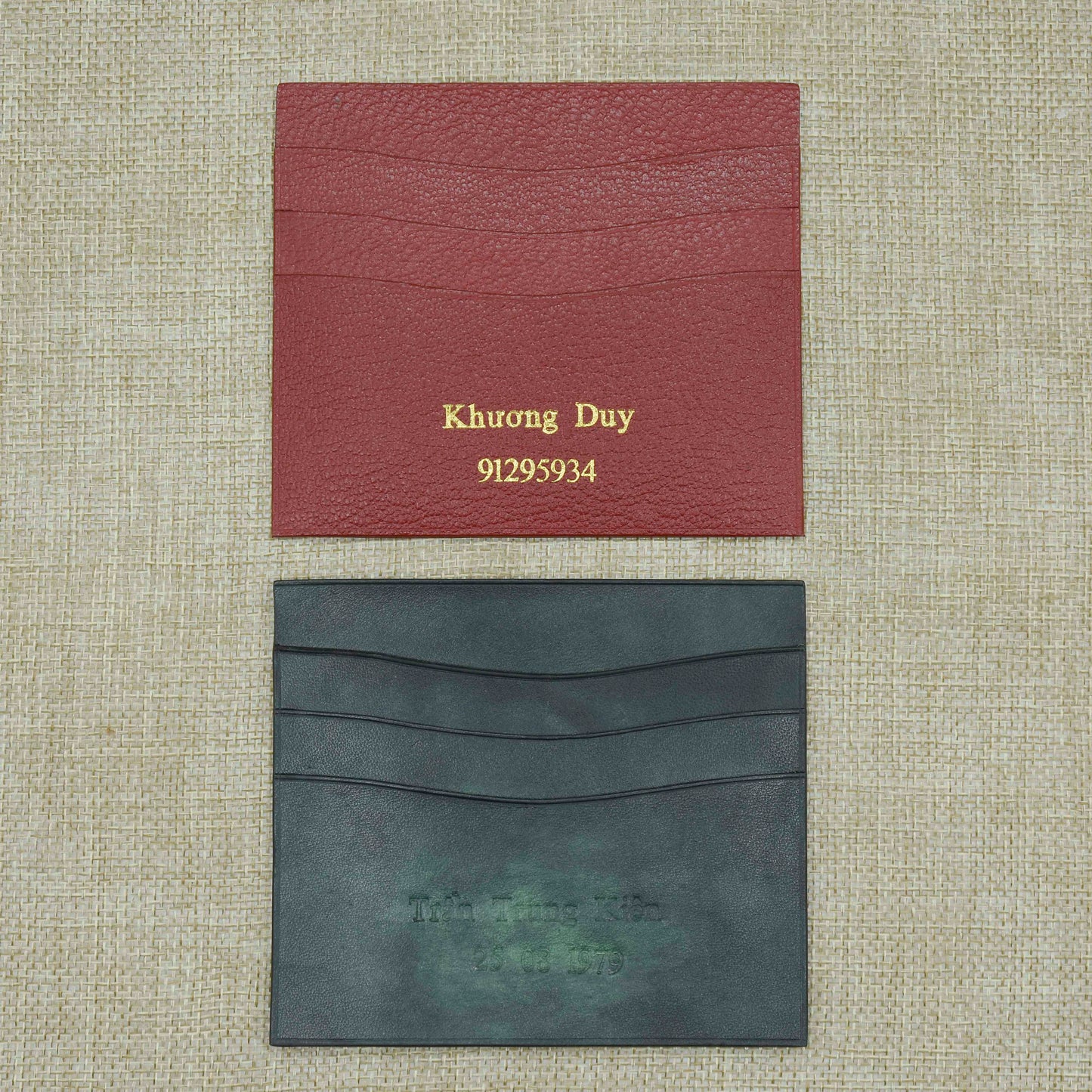 Dập nhiệt, dập nhũ bạc và vàng tên riêng, tên tắt miễn phí/MP004 - Halcyon VN