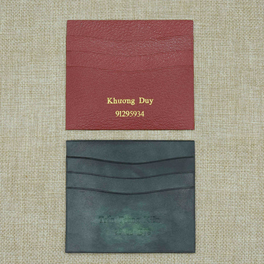 Dập nhiệt, dập nhũ bạc và vàng tên riêng, tên tắt miễn phí/MP004 - Halcyon VN