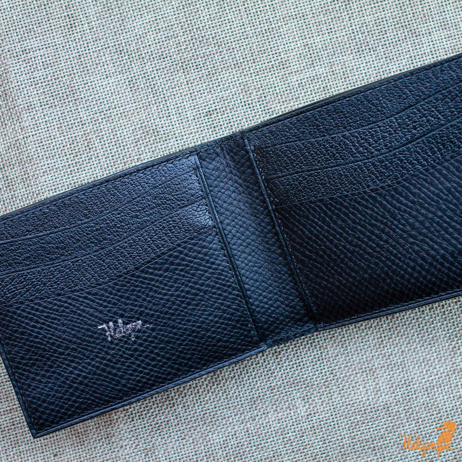 Ví ngang da Hatch grain của Horween Mỹ - Halcyon VN