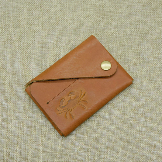 VÍ GẬP HANDMADE MINI - DA VACHETTA