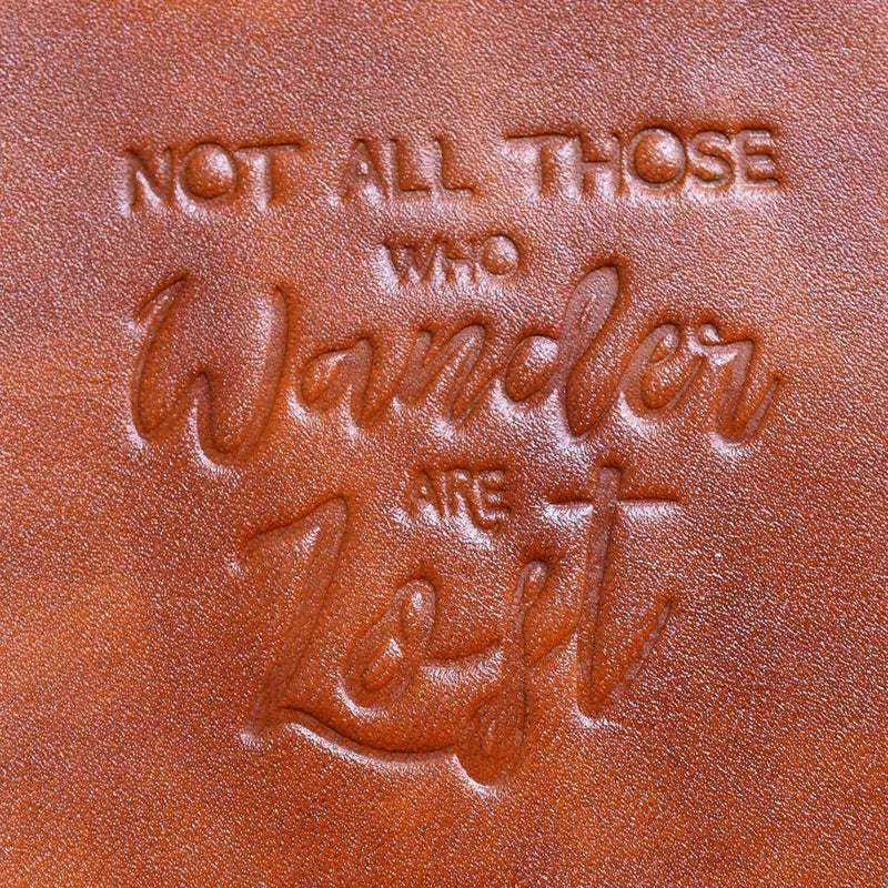 Hình dập nhiệt Not all those who Wander Are Lost/MP031 - Halcyon VN