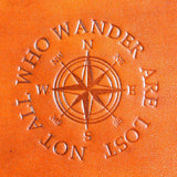 Hình dập nhiệt La bàn Not all who Wander Are Lost/MP032 - Halcyon VN