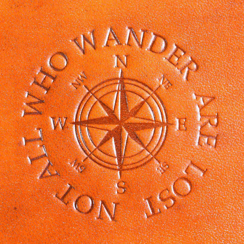 Hình dập nhiệt La bàn Not all who Wander Are Lost/MP032 - Halcyon VN