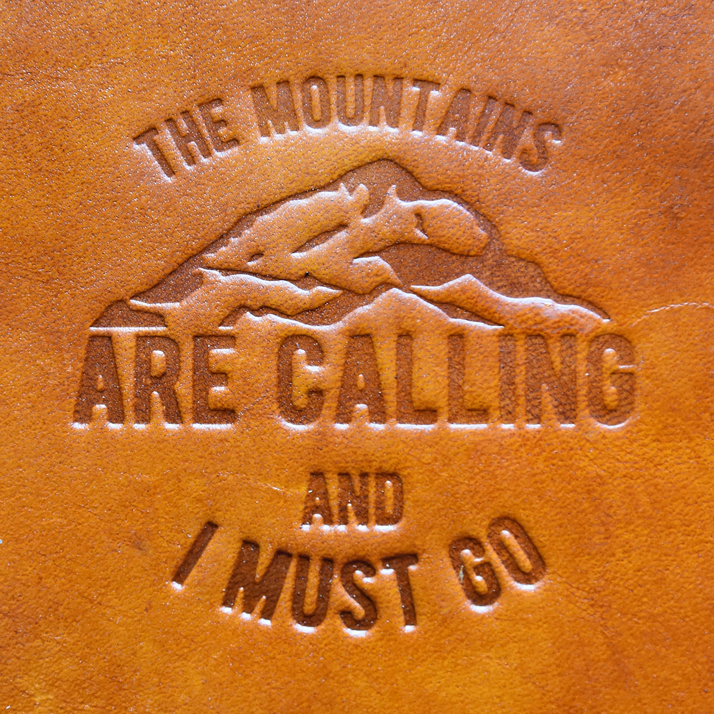 Hình dập nhiệt The Mountains Are Calling and I Must Go/MP061 - Halcyon VN