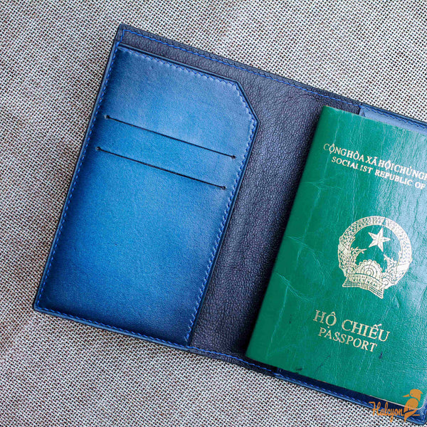 Bìa hộ chiếu da Veg - Halcyon VN